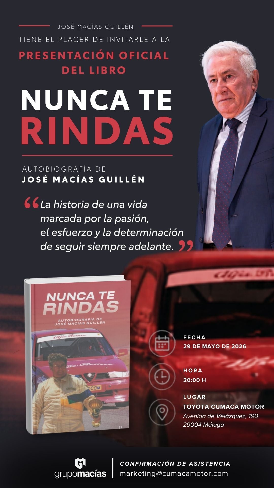 Juan Macías, Cumaca Motor Juan Macías, Cumaca Motor