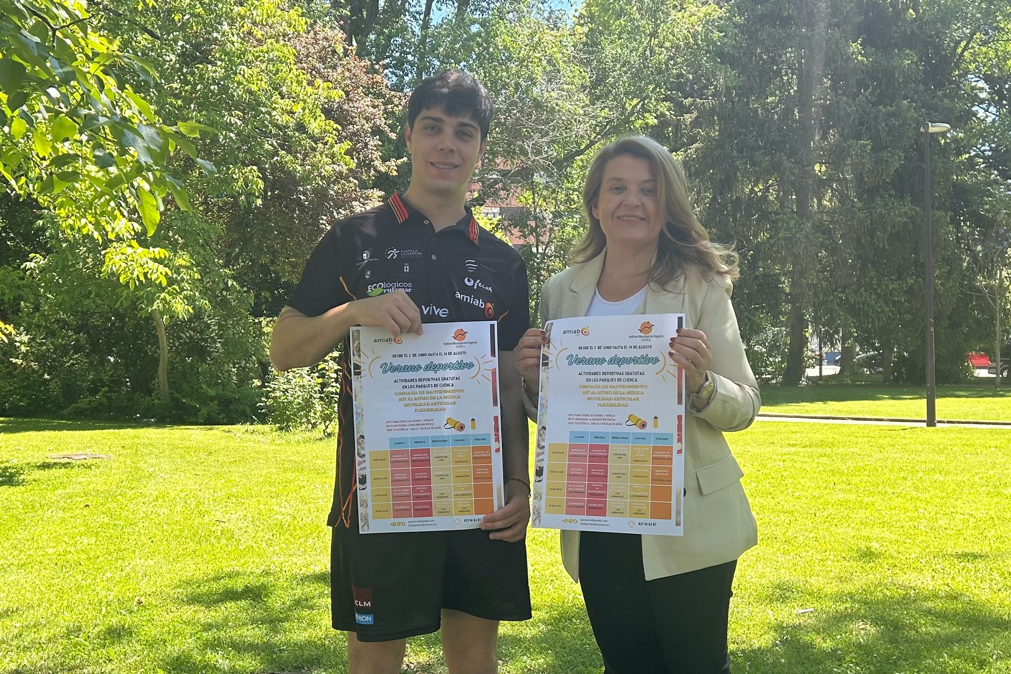 El programa Verano Deportivo regresa a Cuenca el 2 de junio con actividades gratuitas en tres parques de la ciudad El programa Verano Deportivo regresa a Cuenca el 2 de junio con actividades gratuitas en tres parques de la ciudad