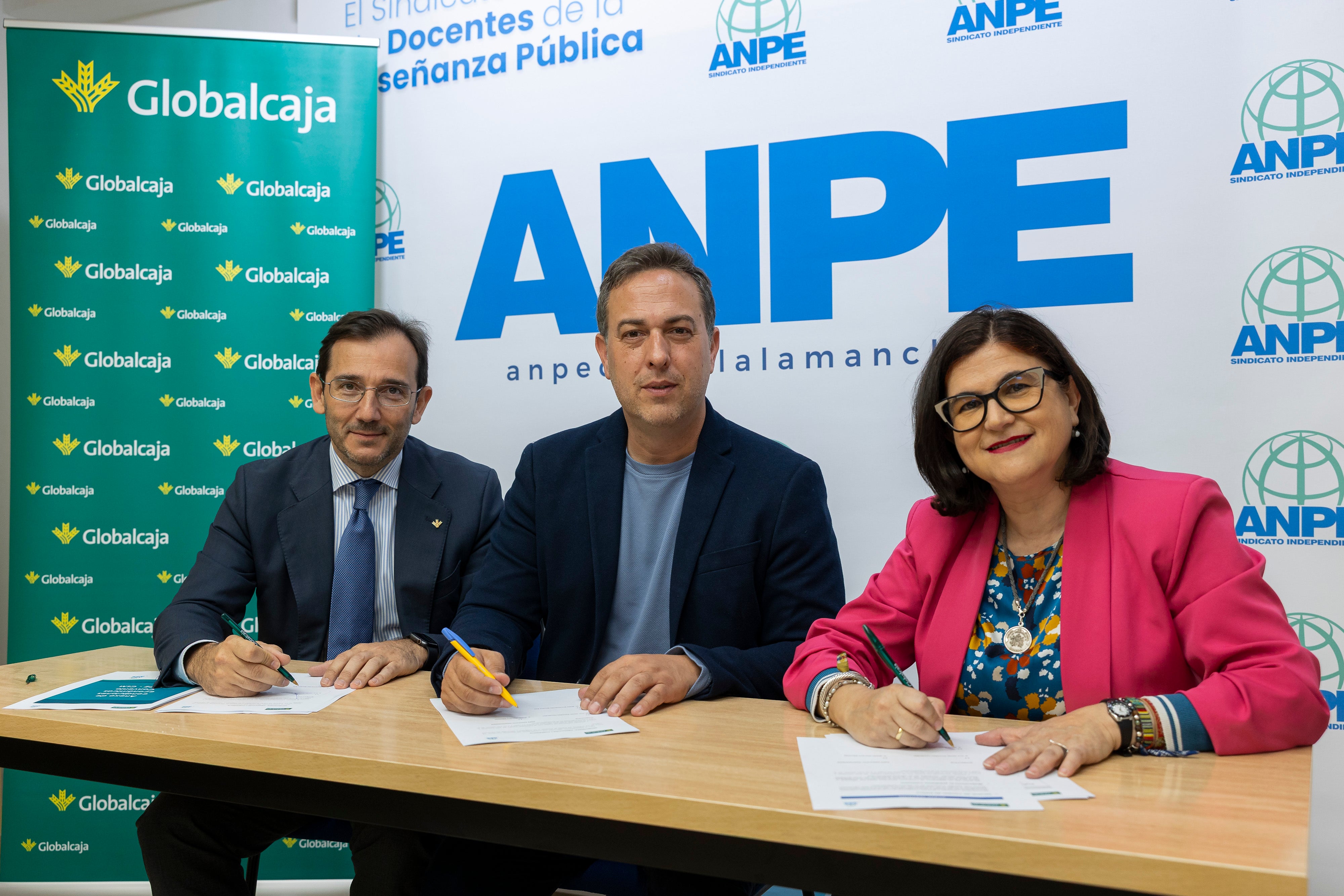 Globalcaja y ANPE renuevan su acuerdo de colaboración con más ventajas para los docentes Globalcaja y ANPE renuevan su acuerdo de colaboración con más ventajas para los docentes