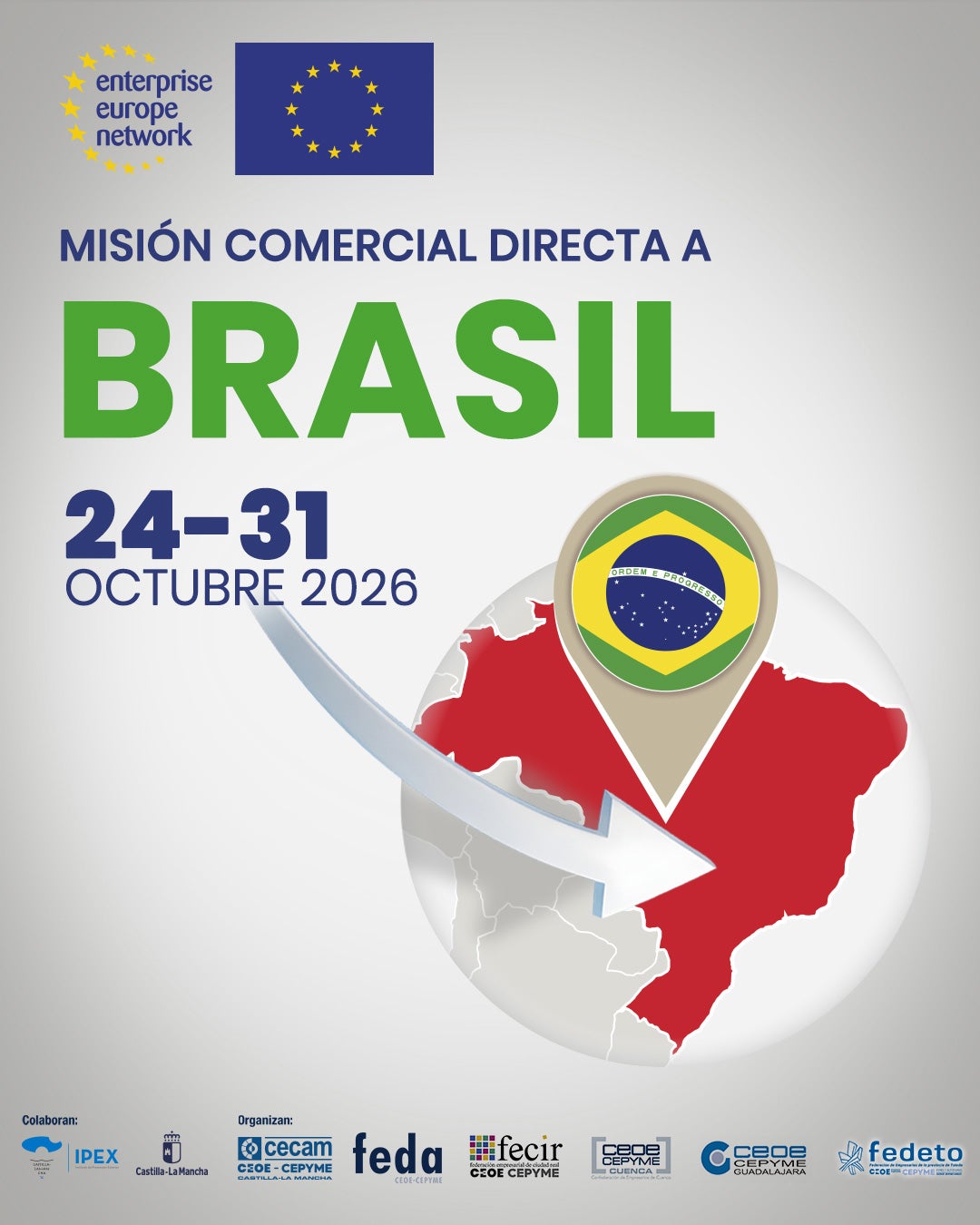 CEOE CEPYME Cuenca anima a las empresas de la provincia a participar en una misión comercial a Brasil CEOE CEPYME Cuenca anima a las empresas de la provincia a participar en una misión comercial a Brasil