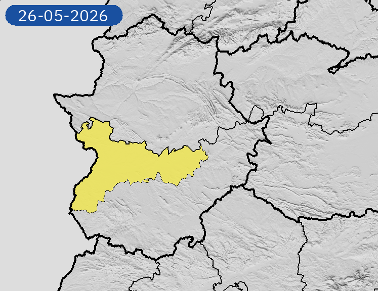 Las Vegas del Guadiana estarán este martes en aviso amarillo por temperaturas máximas de 38 grados Las Vegas del Guadiana estarán este martes en aviso amarillo por temperaturas máximas de 38 grados