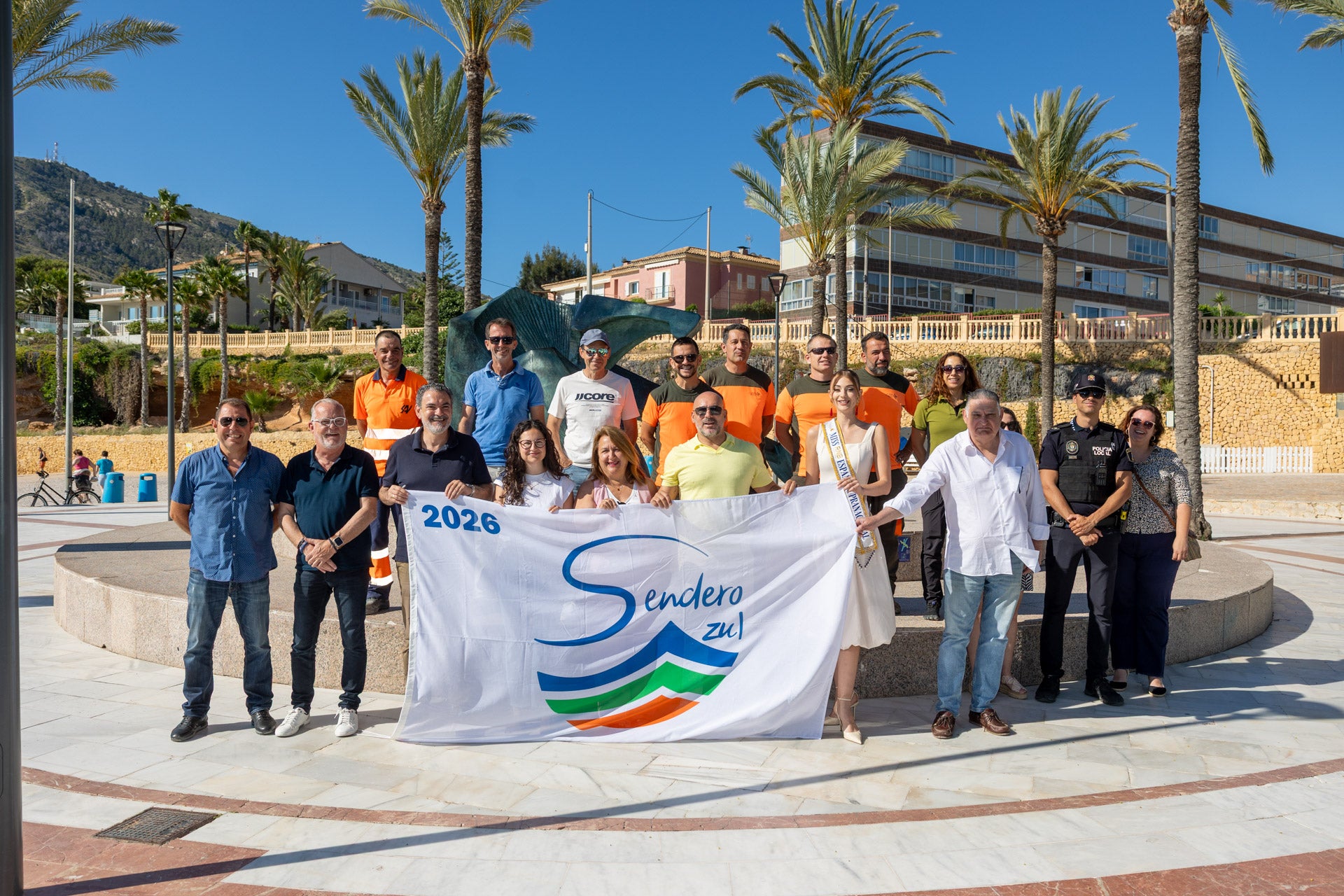 Jornada lúdica en la playa del Albir para celebrar su distinción como Mejor Sendero Azul de España Jornada lúdica en la playa del Albir para celebrar su distinción como Mejor Sendero Azul de España