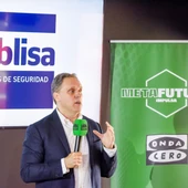 Daniel Lacalle en una conferencía Daniel Lacalle en una conferencía