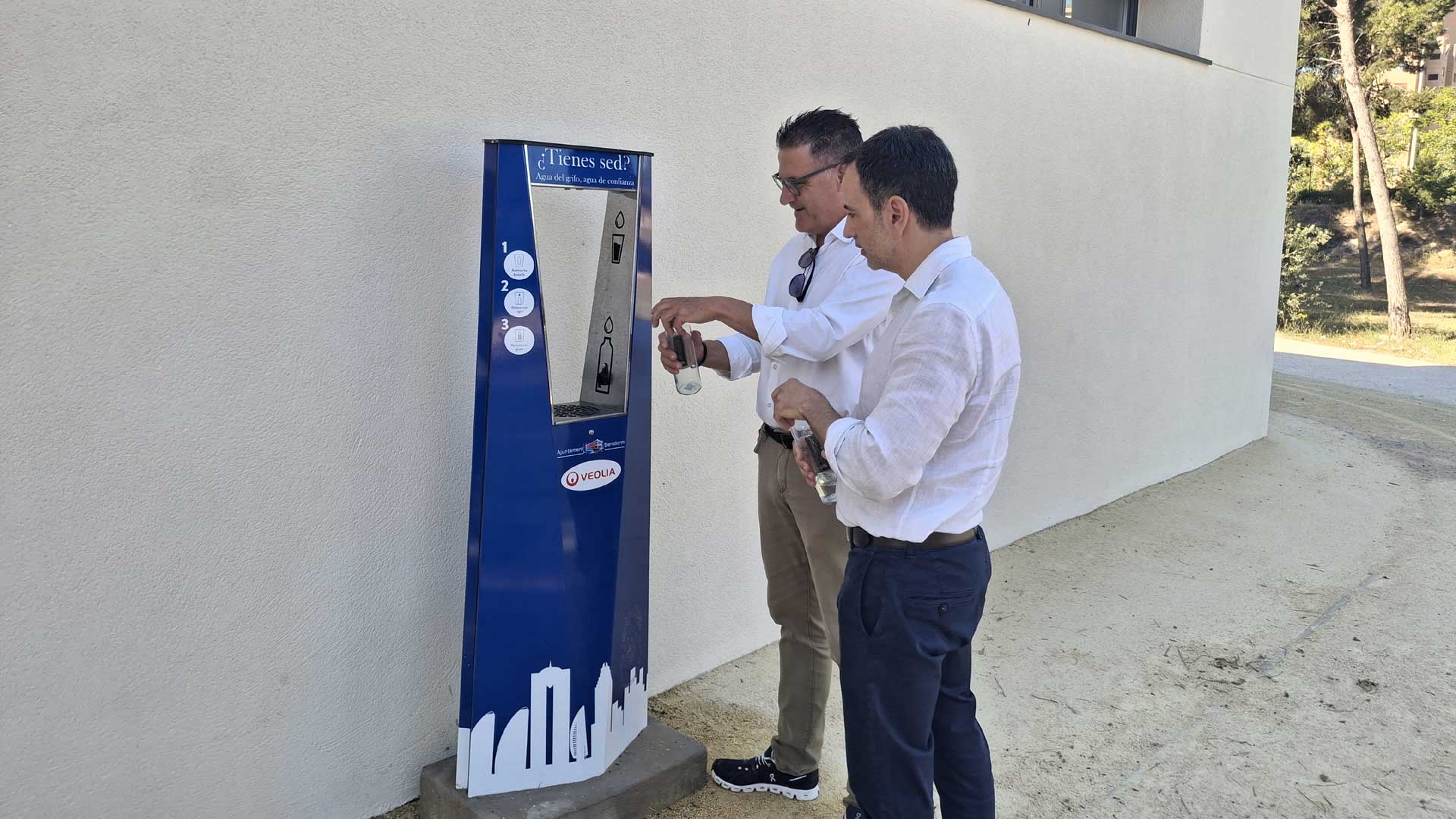 Benidorm amplía el número de fuentes de agua potable refrigerada en espacios públicos Benidorm amplía el número de fuentes de agua potable refrigerada en espacios públicos