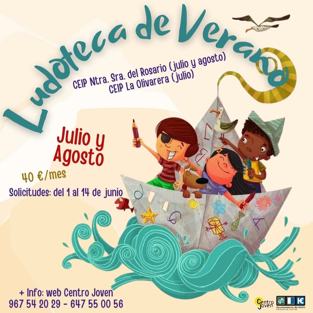 Abierto el plazo para lograr plaza en la ludoteca de Hellín Abierto el plazo para lograr plaza en la ludoteca de Hellín
