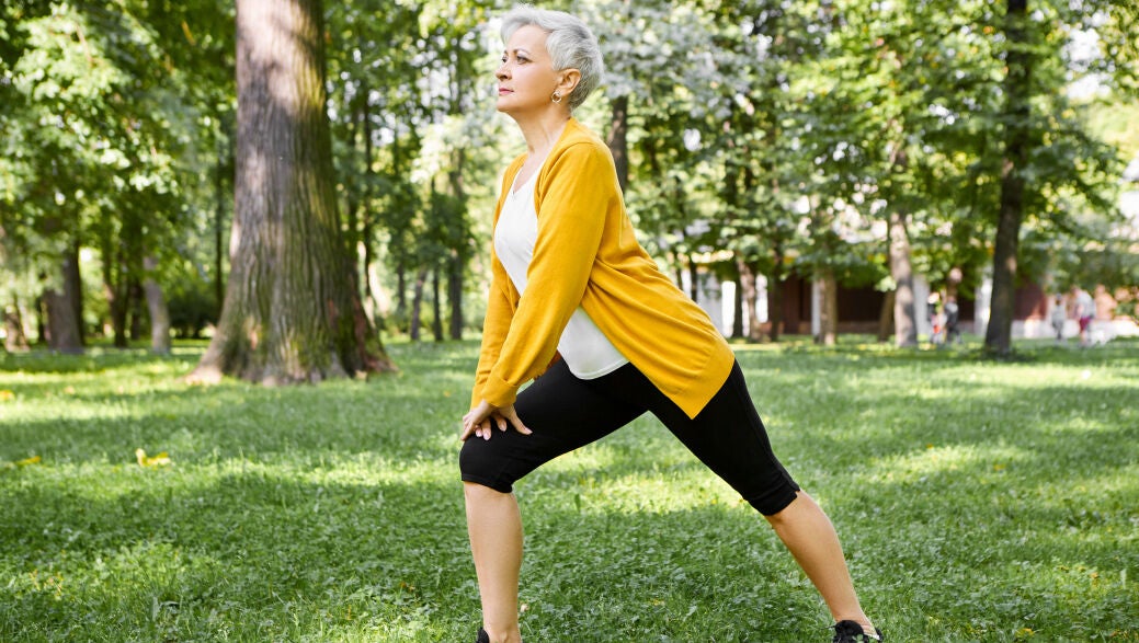 Mujer haciendo deporte 