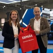 Carolina Navarro, seleccionadora de pádel