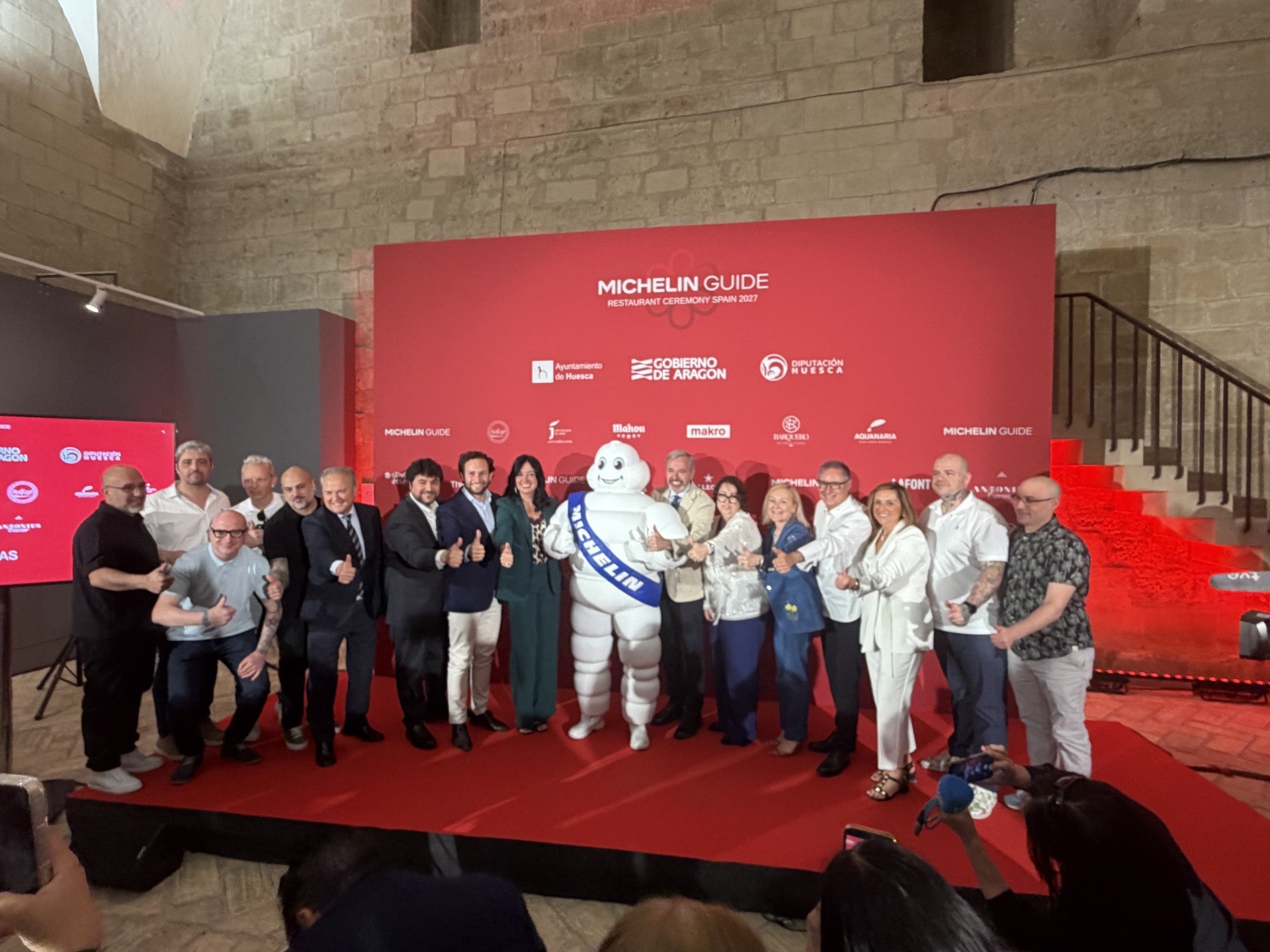 Huesca acogerá en noviembre la gala de las estrellas Michelín Huesca acogerá en noviembre la gala de las estrellas Michelín