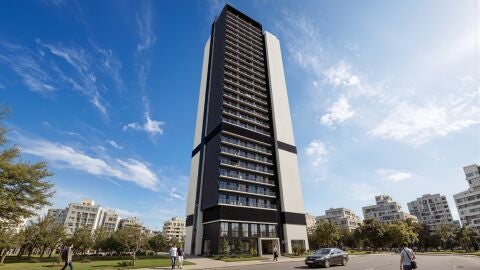 Edificio de 27 plantas proyectado en Alzira
