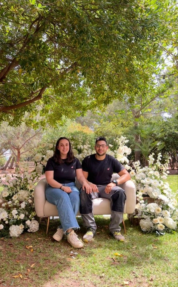 El florista de Mora de Rubielos Guillermo Antón en la Cadena de Teruel El florista de Mora de Rubielos Guillermo Antón en la Cadena de Teruel