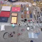 Operativo policial en dos fábricas abandonadas de Vitoria