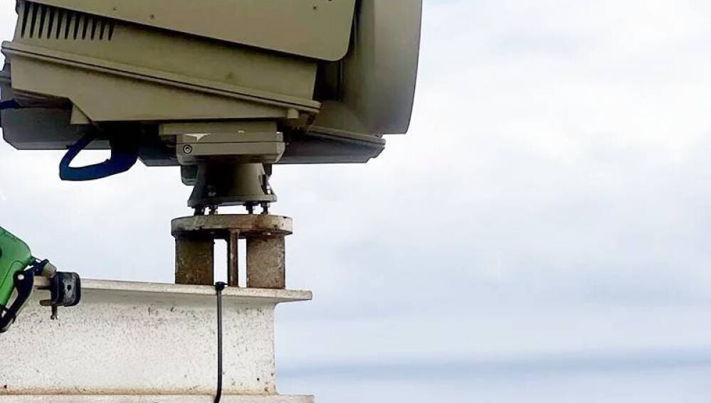 Imagen de uno de las cámaras que forman parte del Sistema Integrado de Vigilancia Exterior