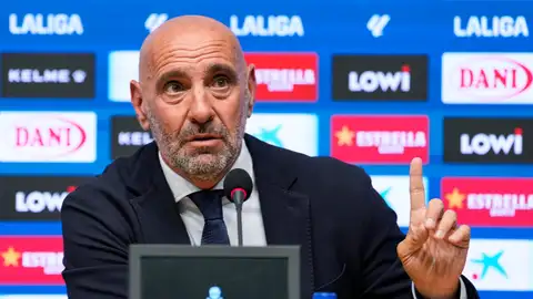 Ramón Rodríguez Verdejo 'Monchi' durante el acto de su presentación como nuevo director general deportivo del RCD Espanyol Ramón Rodríguez Verdejo 'Monchi' durante el acto de su presentación como nuevo director general deportivo del RCD Espanyol