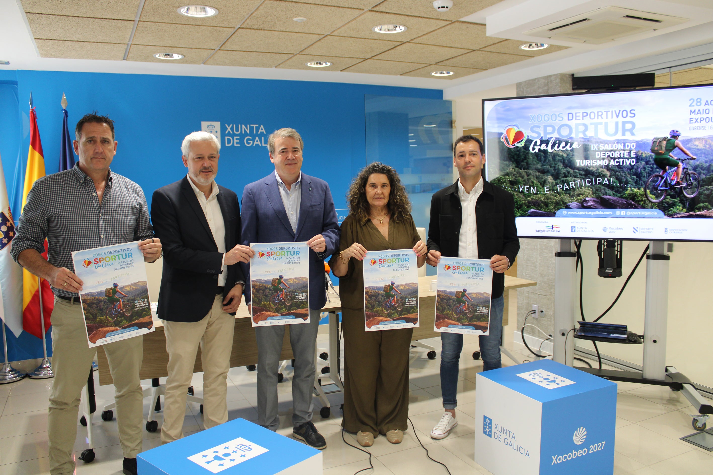 Expourense convértese nunha gran cancha polideportiva para celebrar Sportur Galicia Expourense convértese nunha gran cancha polideportiva para celebrar Sportur Galicia