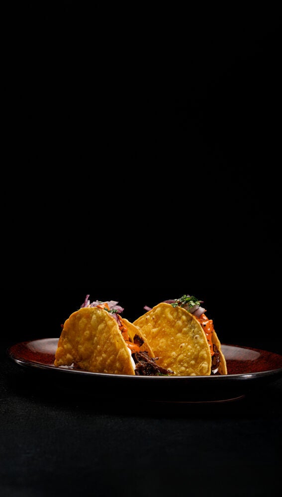 Tacos desmigados de Buey