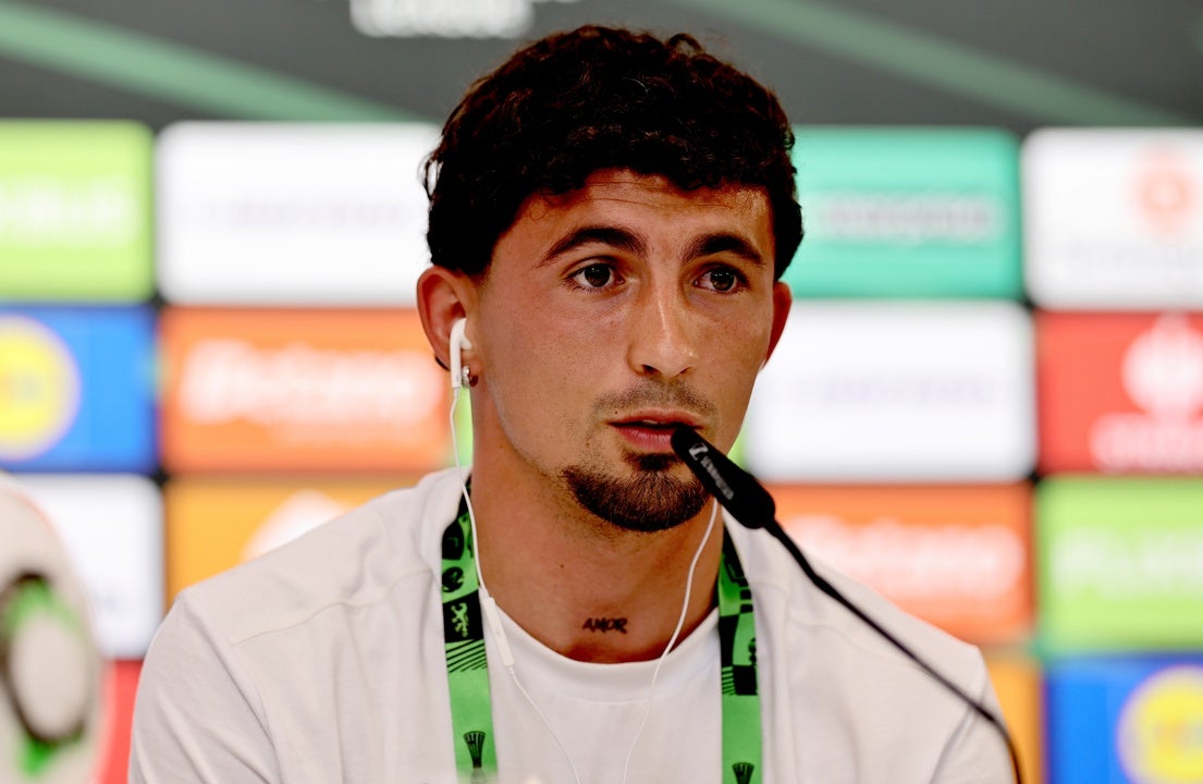 Yeremy Pino: "Aunque sea un equipo español saldré a morder igual" Yeremy Pino: "Aunque sea un equipo español saldré a morder igual"