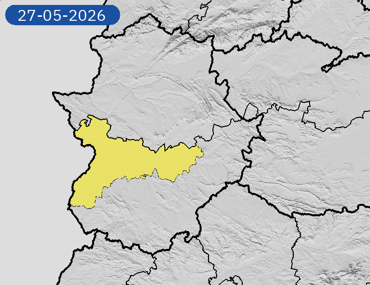 Vegas del Guadiana continúa este miércoles en aviso amarillo por temperaturas máximas de 38 grados Vegas del Guadiana continúa este miércoles en aviso amarillo por temperaturas máximas de 38 grados
