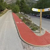 Empiezan los trabajos de adecuación de un itinerario peatonal que conectará la Font del Molí con el inicio de las sendas al Puig Campana Empiezan los trabajos de adecuación de un itinerario peatonal que conectará la Font del Molí con el inicio de las sendas al Puig Campana