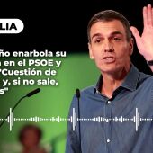 Toni Bolaño enarbola su militancia en el PSOE y reclama: "Solamente hay un camino, cuestión de confianza y, si no sale, elecciones"