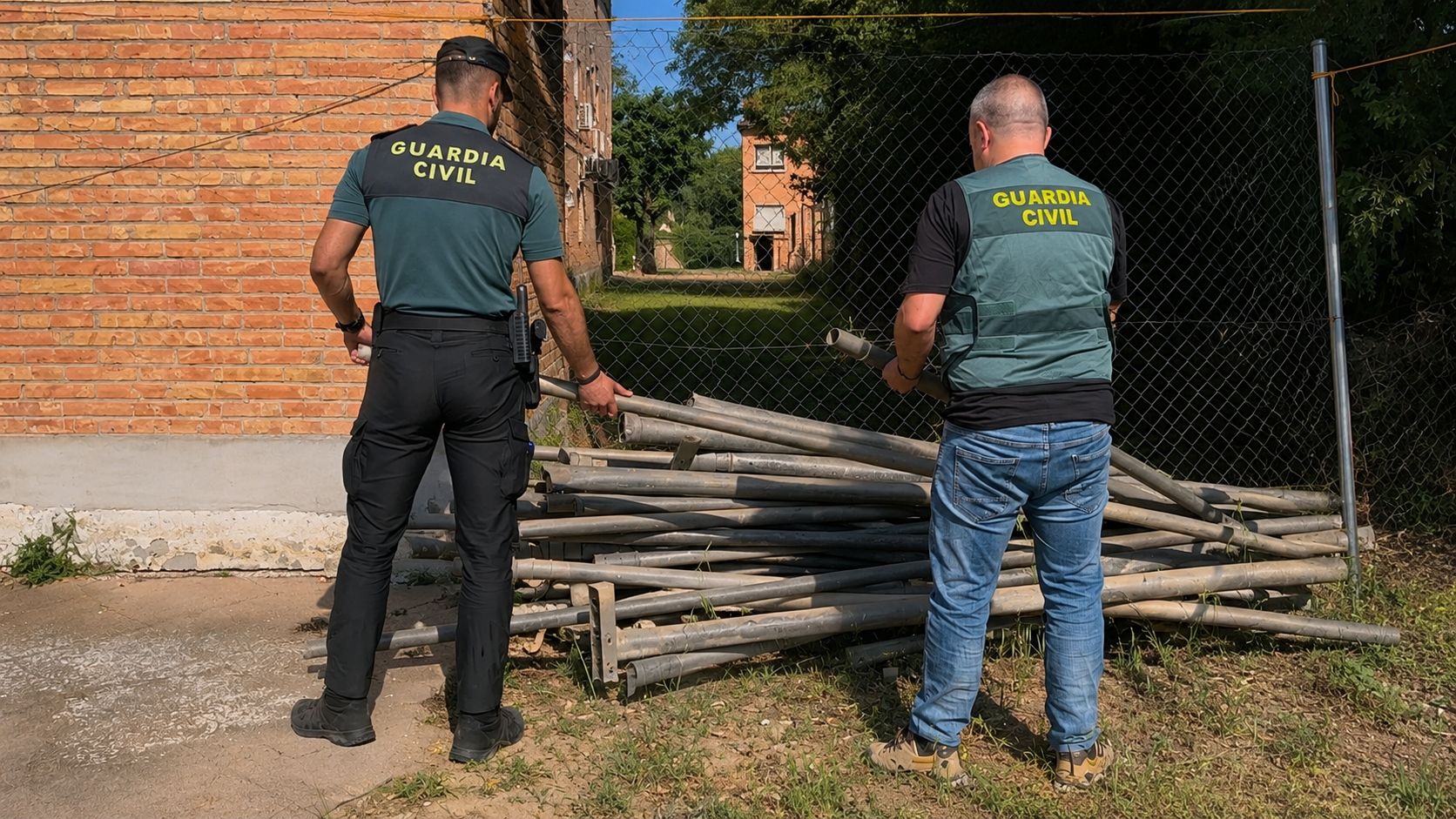 Cuatro detenidos por dos delitos de hurto en una explotación agrícola de Monegros Cuatro detenidos por dos delitos de hurto en una explotación agrícola de Monegros