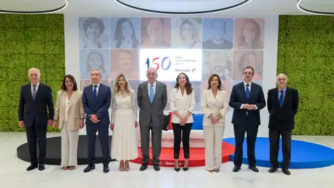 Representantes de Ibercaja banco, Fundación Ibercaja y autoridades Representantes de Ibercaja banco, Fundación Ibercaja y autoridades