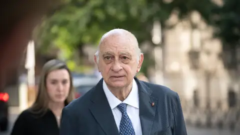 El exministro de Interior Jorge Fernández Díaz a su llegada a la Audiencia Nacional El exministro de Interior Jorge Fernández Díaz a su llegada a la Audiencia Nacional
