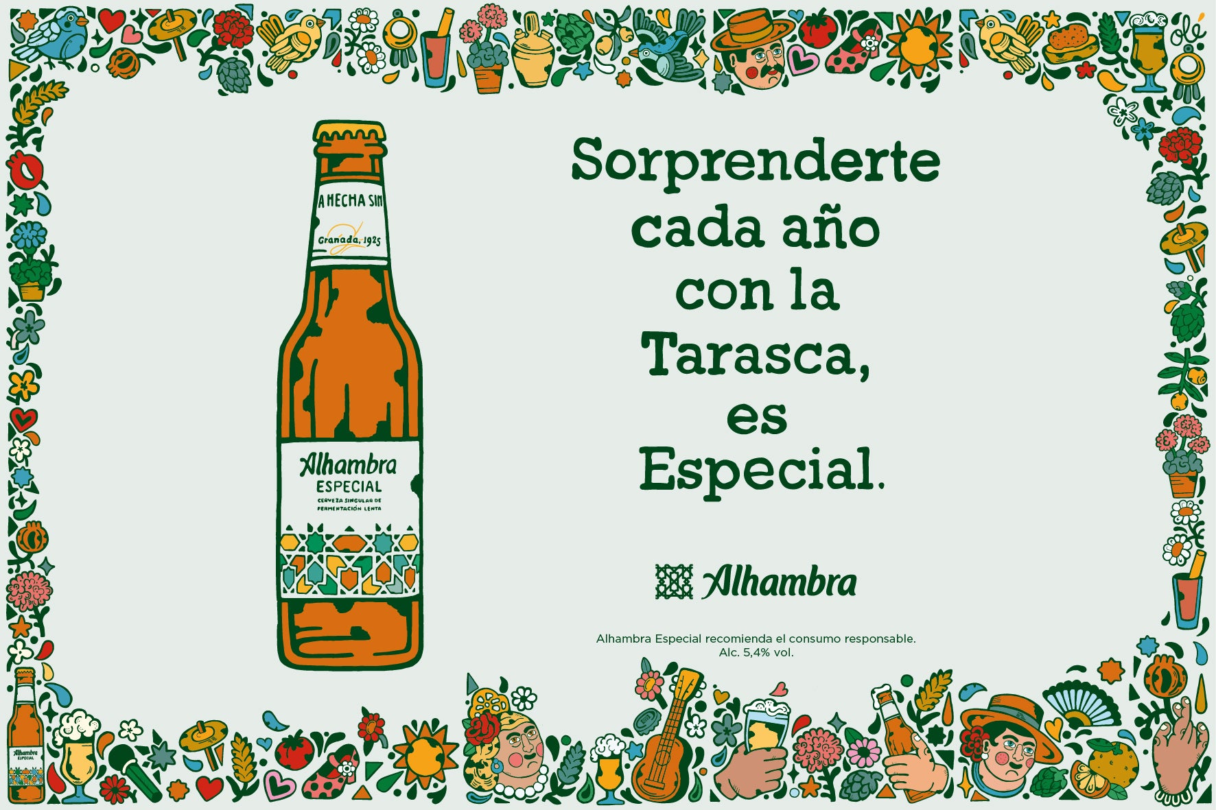 Cervezas Alhambra celebra el Corpus regalando recuerdos únicos a los granadinos en la feria Cervezas Alhambra celebra el Corpus regalando recuerdos únicos a los granadinos en la feria