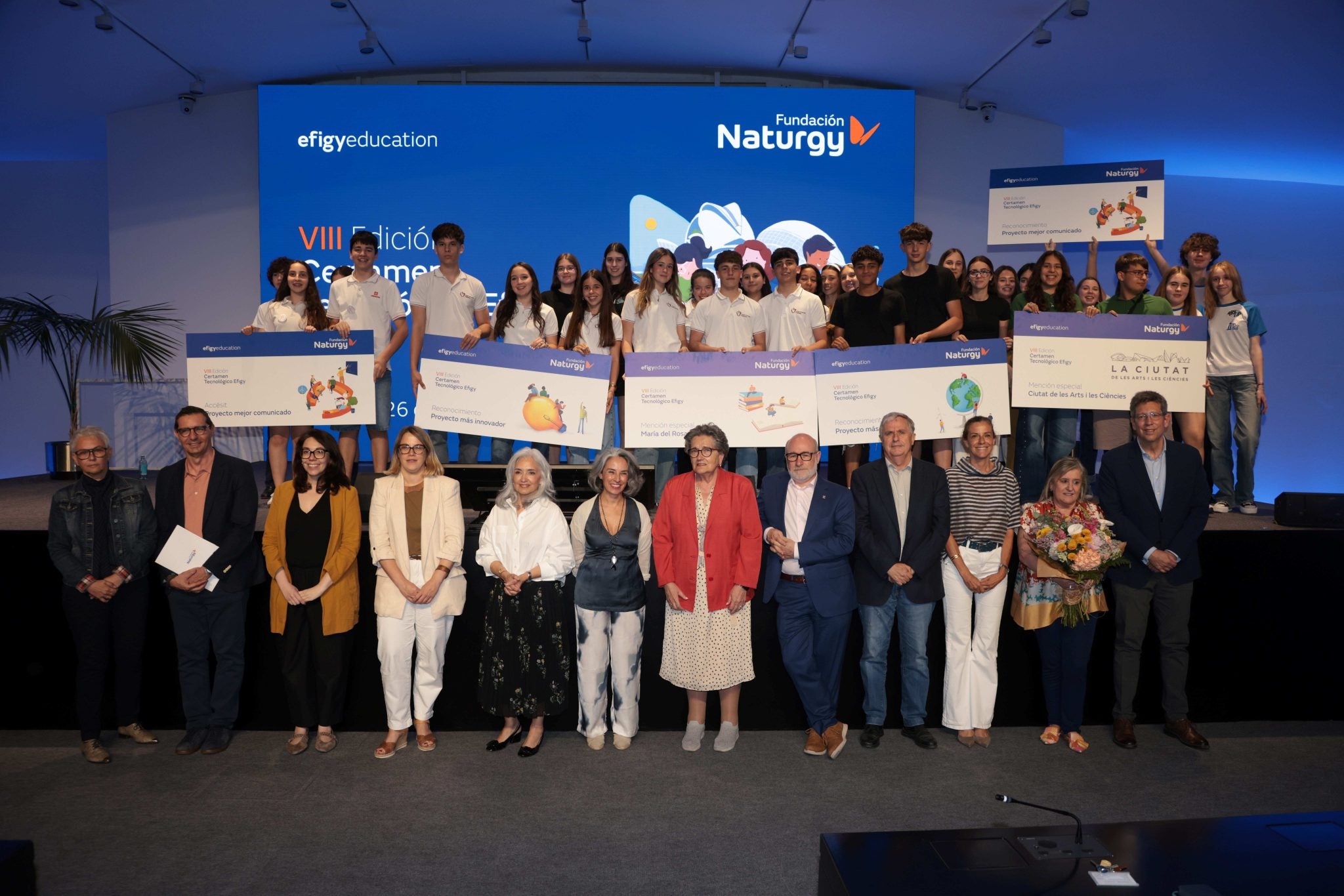 Fundación Naturgy premia en su Certamen Tecnológico Efigy a la generación que impulsará el futuro de la energía Fundación Naturgy premia en su Certamen Tecnológico Efigy a la generación que impulsará el futuro de la energía