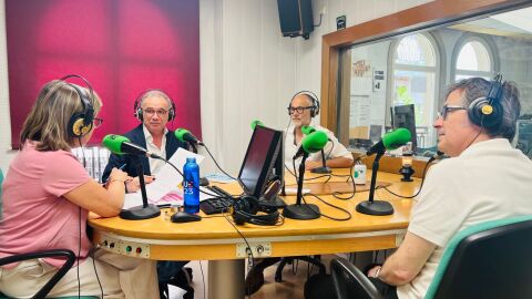 Carlos Muriana, Rodolf Giner, Bernardo S&aacute;nchez y Cecilia Romero
