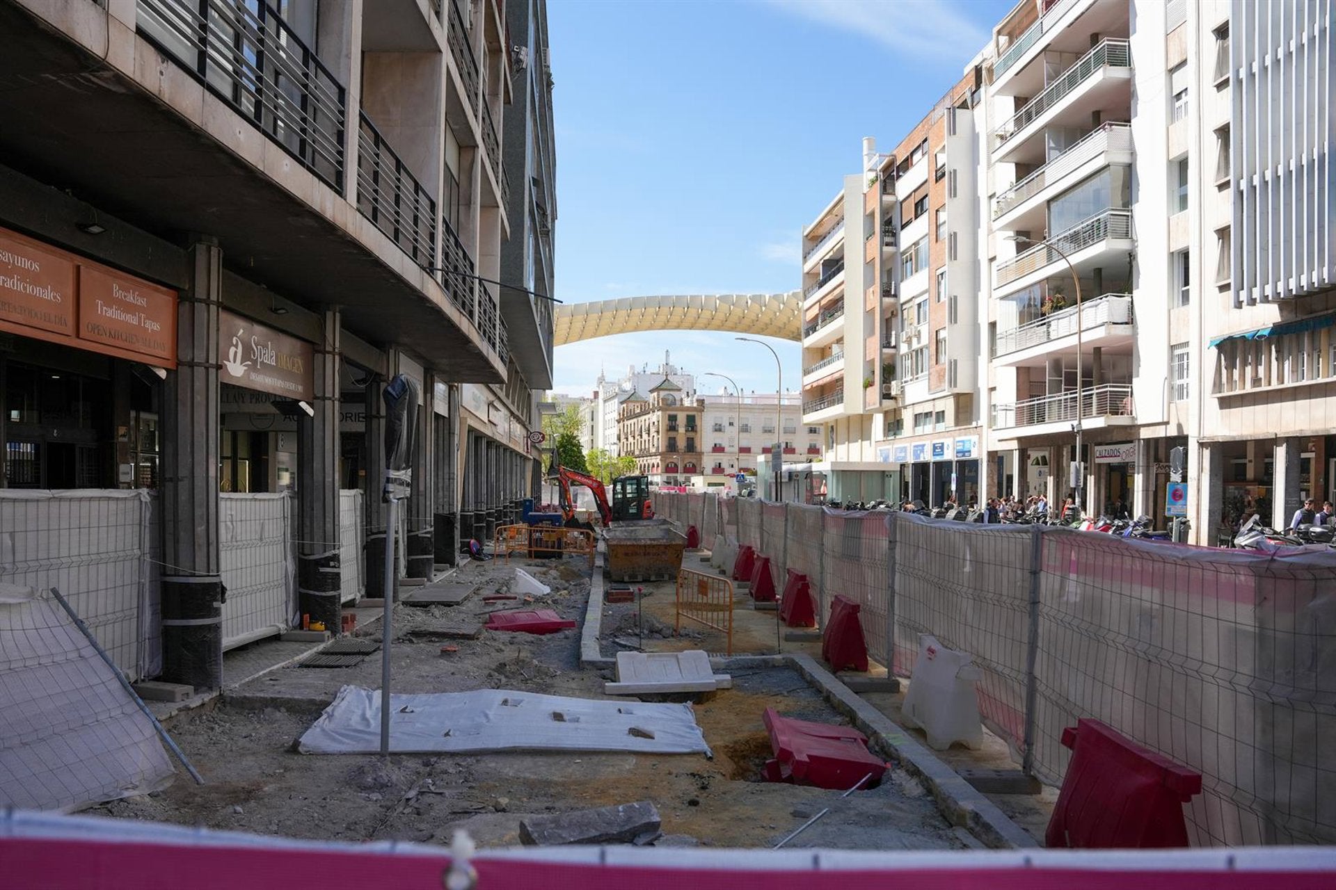 Corte total de la calle Imagen a partir del 1 de junio por las obras del Tranvibús Corte total de la calle Imagen a partir del 1 de junio por las obras del Tranvibús