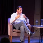 El ministro de Transportes y Movilidad Sostenible, Óscar Puente, durante el encuentro bajo el título ‘Frenar a la extrema derecha’