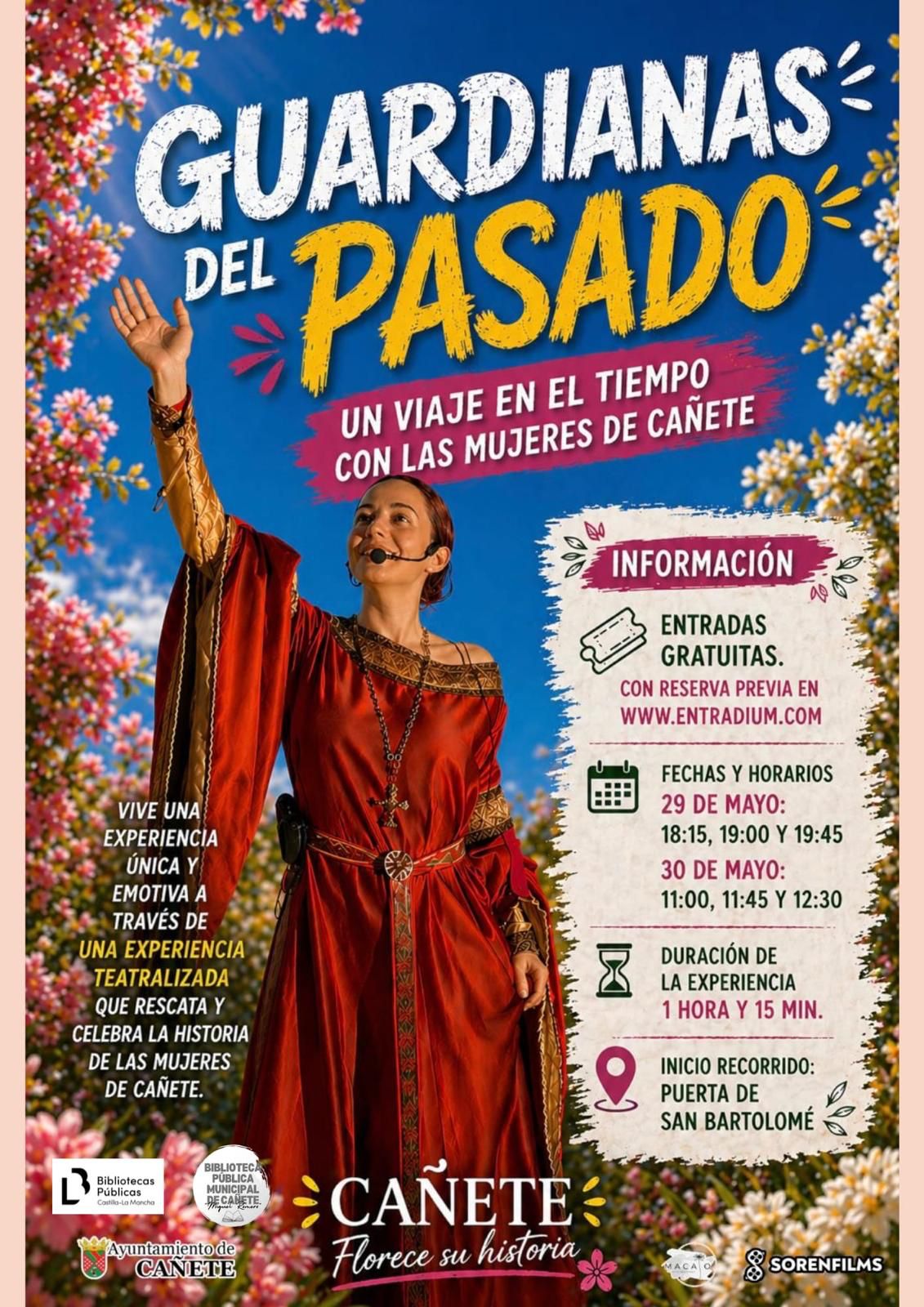 Cañete revive su historia a través de las mujeres: teatro, memoria y patrimonio en “Guardianas del Pasado” Cañete revive su historia a través de las mujeres: teatro, memoria y patrimonio en “Guardianas del Pasado”