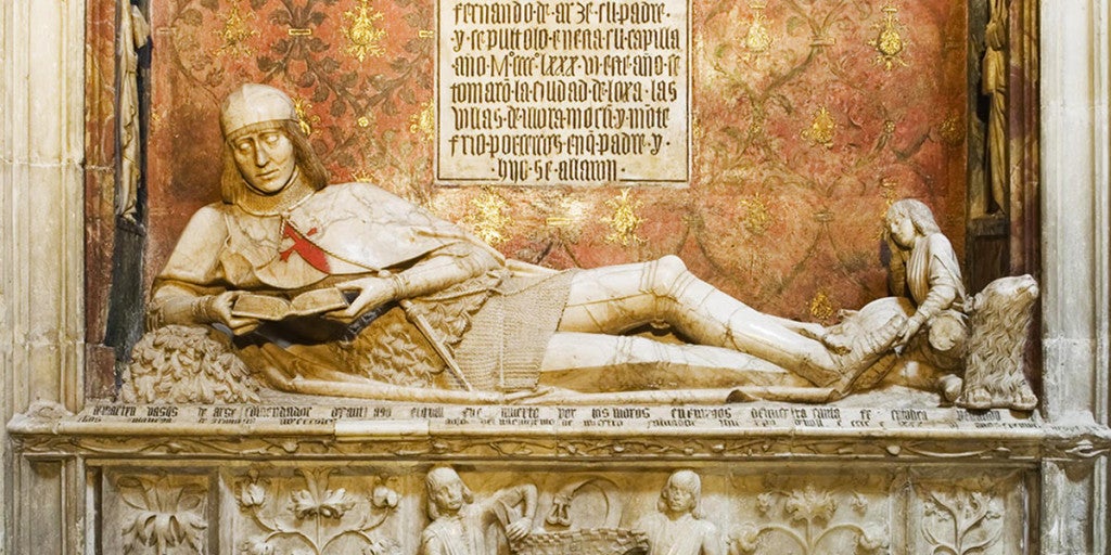 El doncel de la catedral de Sigüenza, simbología detenida en el tiempo El doncel de la catedral de Sigüenza, simbología detenida en el tiempo