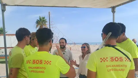 Burriana inicia la temporada de playas con más vigilancia y un refuerzo histórico del servicio de salvamento. Burriana inicia la temporada de playas con más vigilancia y un refuerzo histórico del servicio de salvamento.