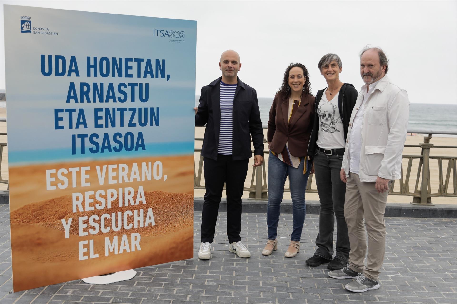 La temporada de playas arranca el lunes en San Sebastián con la prohibición de fumar y el uso de altavoces La temporada de playas arranca el lunes en San Sebastián con la prohibición de fumar y el uso de altavoces