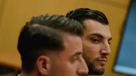Rafa Mir, en un momento del juicio. Rafa Mir, en un momento del juicio.