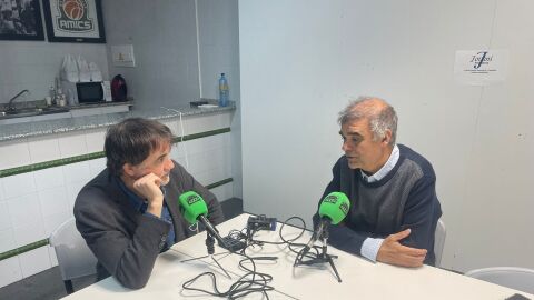 Javier Fortu&ntilde;o, presidente del Amics Castell&oacute;