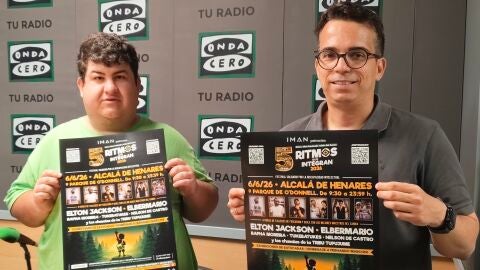 Kiko Garc&iacute;a, integrante de la tribu TUPUJUME, y Carlos Mercader, responsable de Comunicaci&oacute;n de la asociaci&oacute;n
