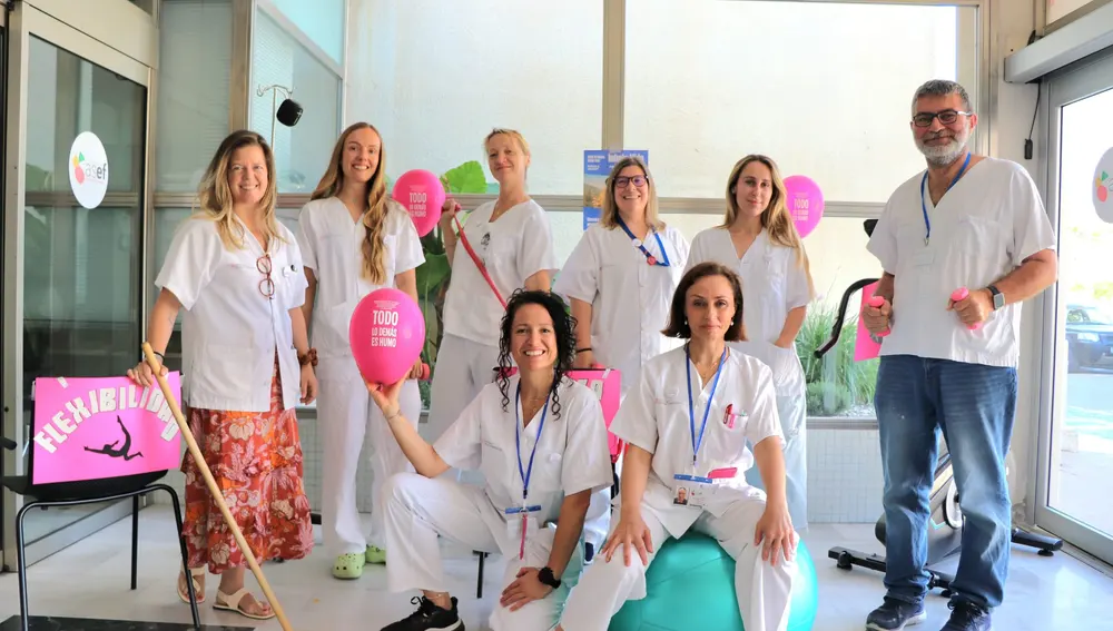 Imagen de los profesionales de Can Misses que han participado en la iniciativa Imagen de los profesionales de Can Misses que han participado en la iniciativa