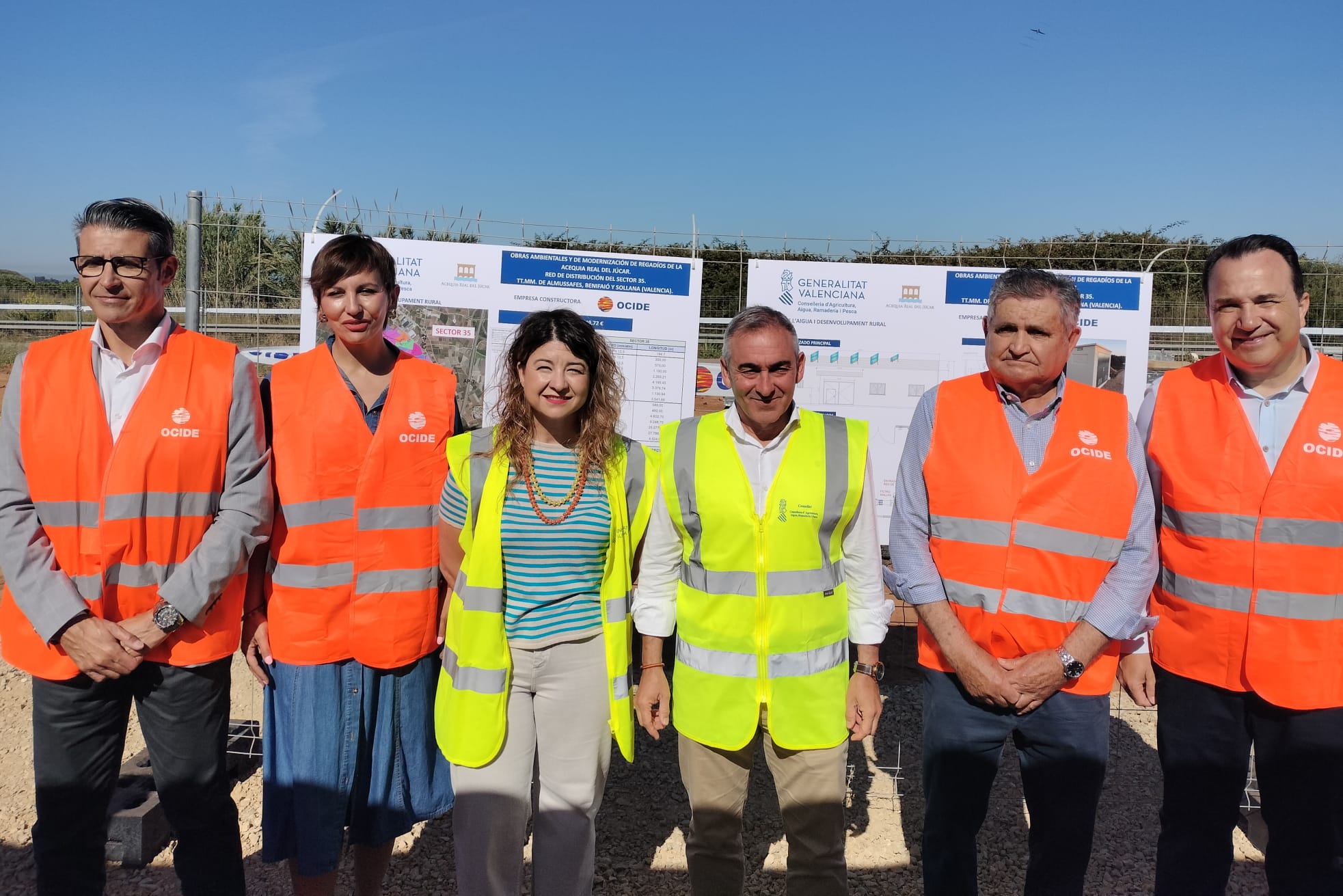 La Acequia Real del Júcar inicia las obras de modernización del sector 35 en Almussafes, Benifaió y Sollana La Acequia Real del Júcar inicia las obras de modernización del sector 35 en Almussafes, Benifaió y Sollana