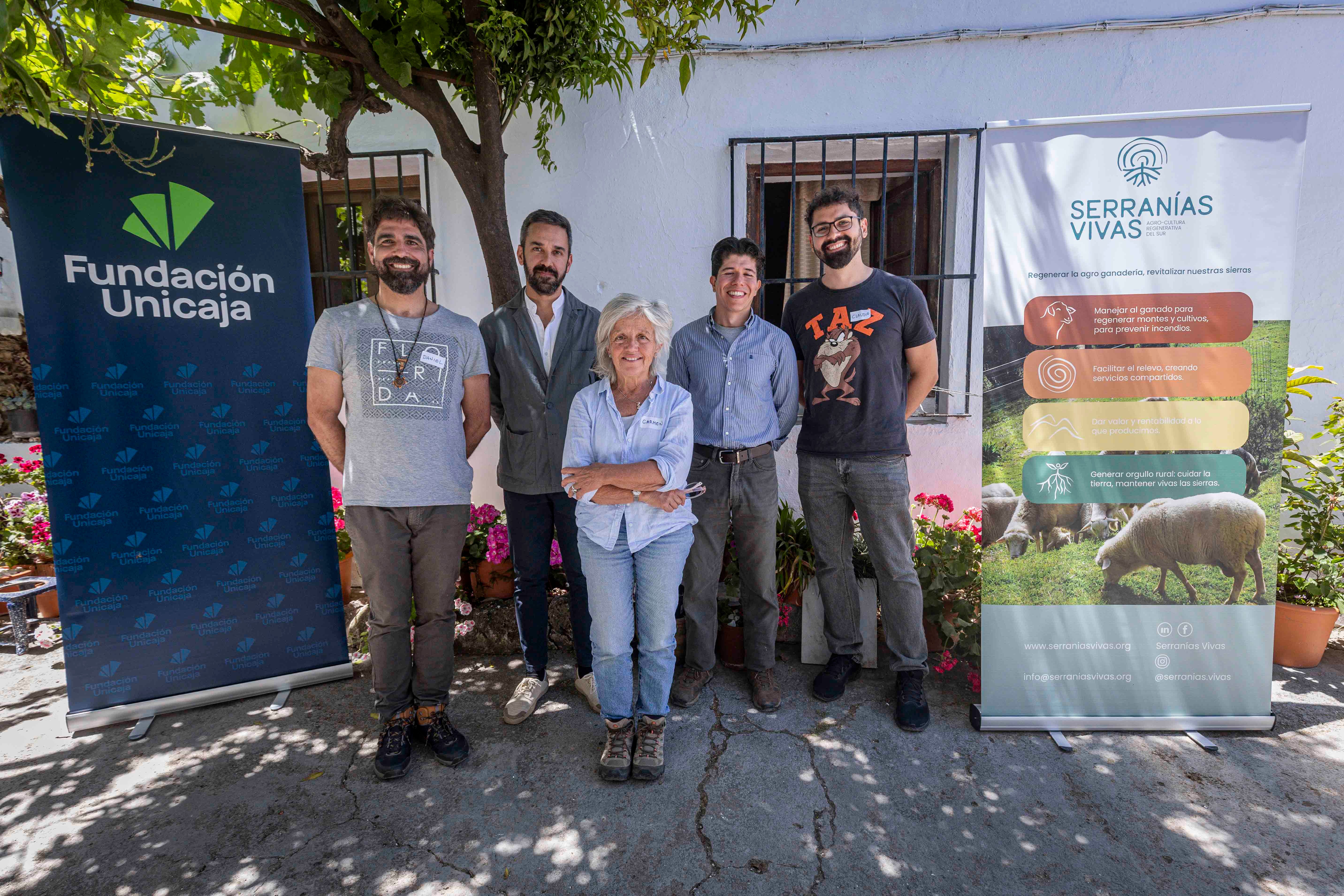 Fundación Unicaja y Serranías Vivas impulsan un programa de becas de aprendizaje en ganadería regenerativa Fundación Unicaja y Serranías Vivas impulsan un programa de becas de aprendizaje en ganadería regenerativa