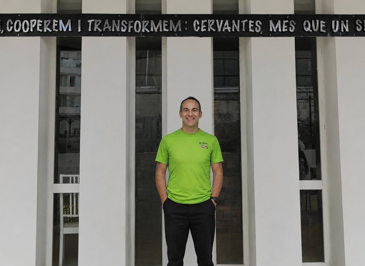 Carlos Gómez: “El Cervantes es más que un colegio, es un lugar donde las emociones nos unen” Carlos Gómez: “El Cervantes es más que un colegio, es un lugar donde las emociones nos unen”