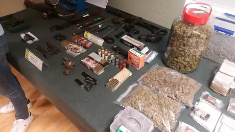 Guardia Civil retira 160.000 dosis de droga en 4 provincias, entre ellas Toledo Guardia Civil retira 160.000 dosis de droga en 4 provincias, entre ellas Toledo