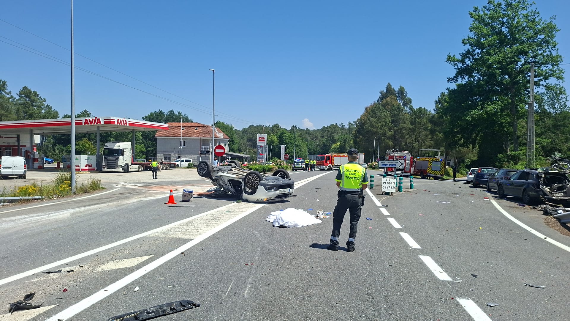Sinistro vial mortal no Carballiño Sinistro vial mortal no Carballiño
