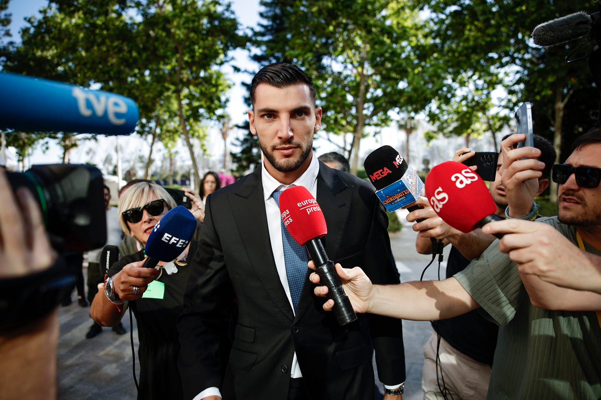 Juicio Rafa Mir: el futbolista y la denunciante ratifican sus versiones Juicio Rafa Mir: el futbolista y la denunciante ratifican sus versiones