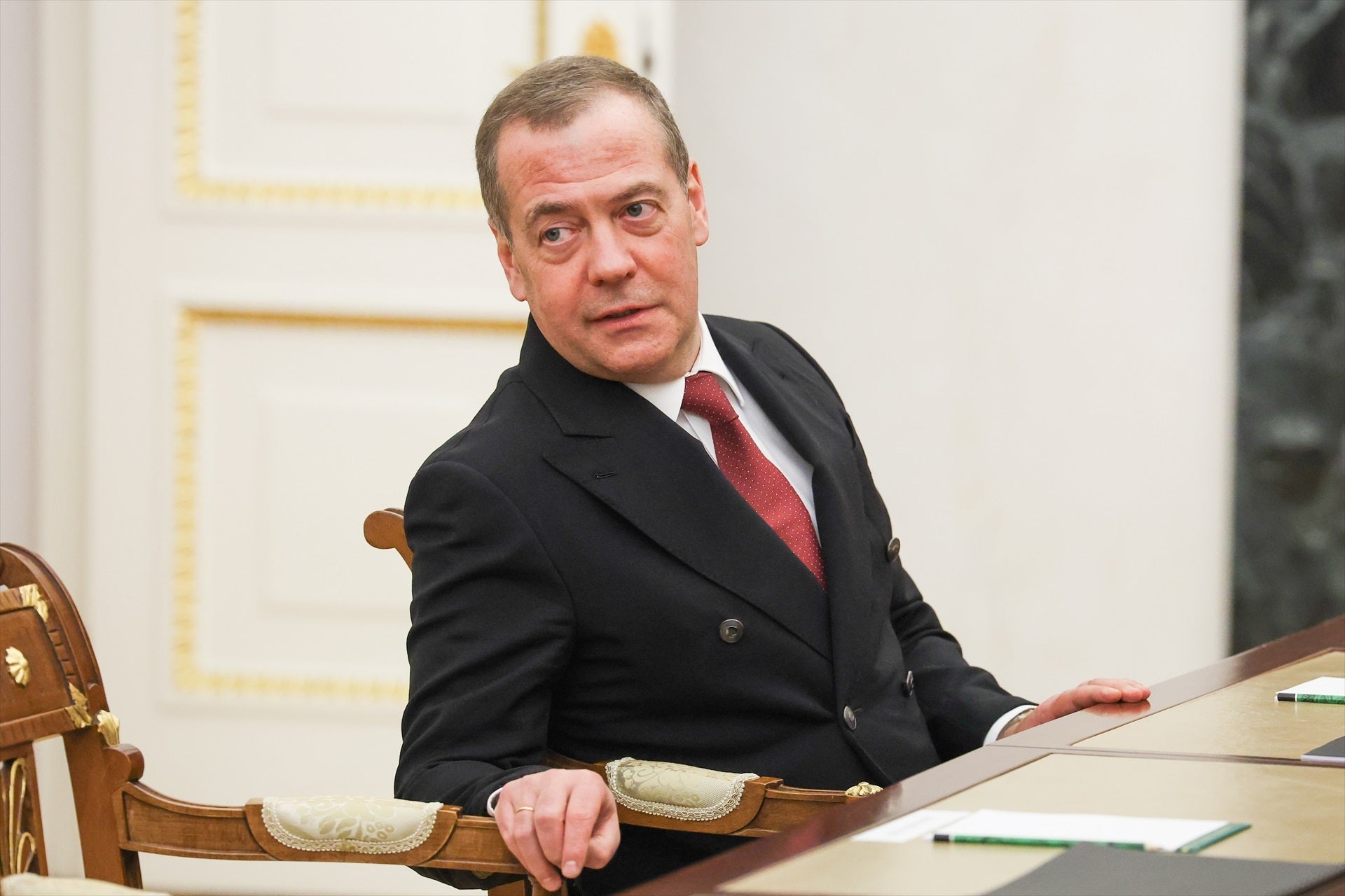 Dmitry Medvedev, expresidente de Rusia, en una imagen de archivo Dmitry Medvedev, expresidente de Rusia, en una imagen de archivo