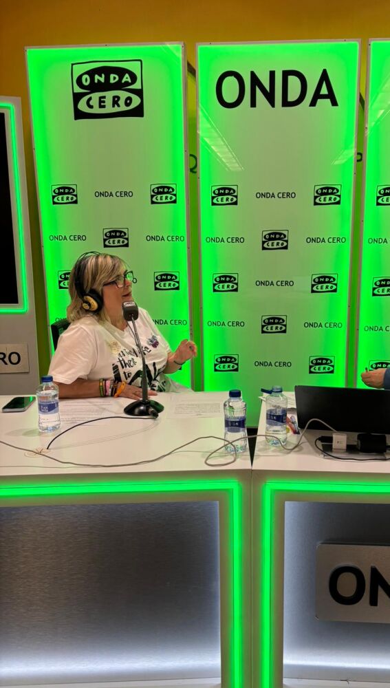 Loreto Serrano, alcaldesa de Santa Pola durante la entrevista