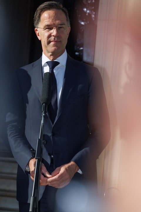 El secretario general de la OTAN, Mark Rutte El secretario general de la OTAN, Mark Rutte