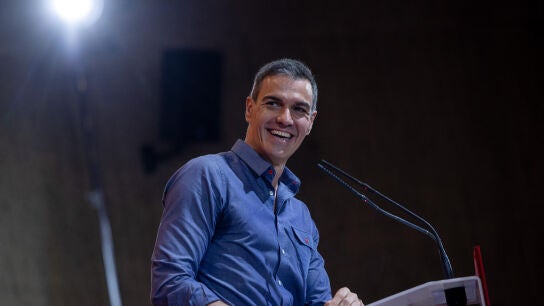 El presidente del Gobierno, Pedro S&aacute;nchez, durante el Congreso de las Juventudes Socialistas