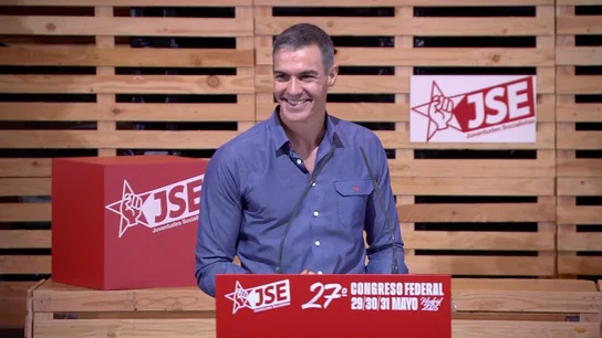 Pedro Sánchez: "Ser presidente del Gobierno es un honor y ser secretario general del PSOE, el mayor orgullo" Pedro Sánchez: "Ser presidente del Gobierno es un honor y ser secretario general del PSOE, el mayor orgullo"